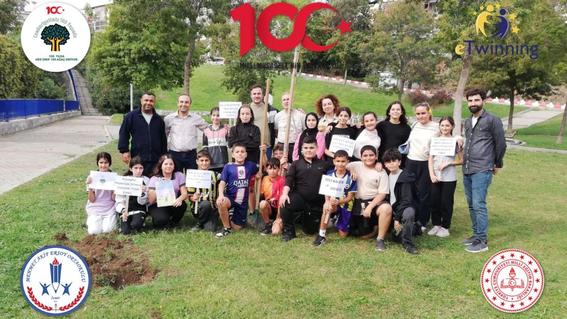 Cumhuriyetin 100. Yılında Her Sınıf 100 Ağaç Dikiyor - eTwinning Projesi